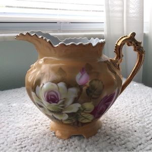 Vintage China hand-painted 48 ounce pitcher – Lefton